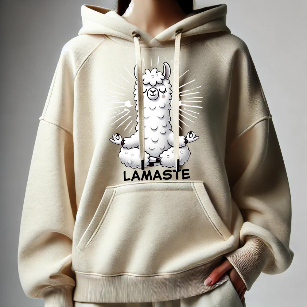 Relaxte lama hoodie