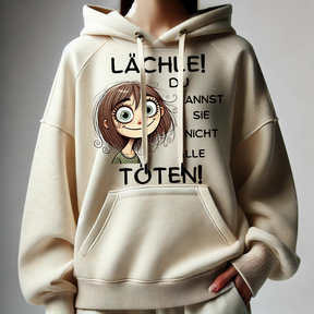 Brutale glimlach hoodie