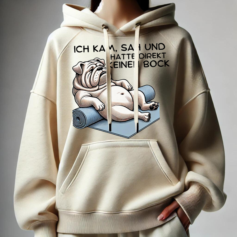 Chille bulldog-hoodie