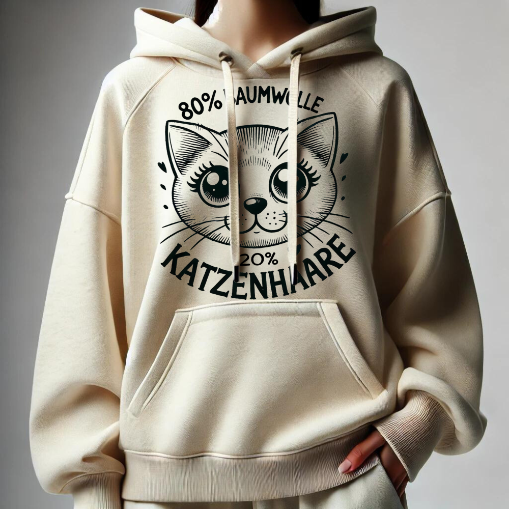 Hoodie voor kattenliefhebbers