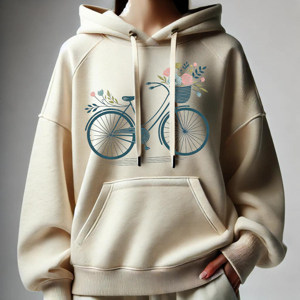 Bloemenrit hoodie