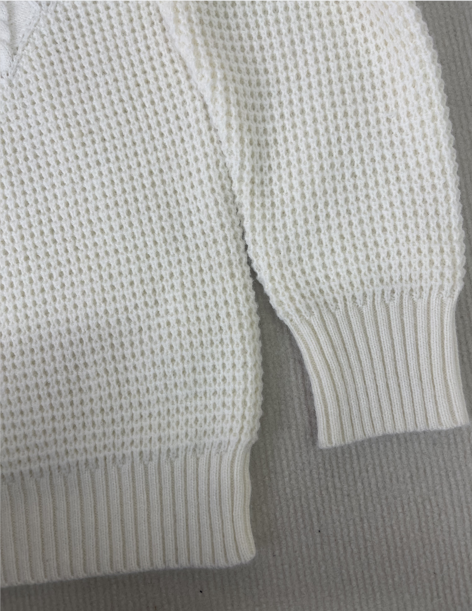 StrickSinn® - Effen trui met ronde hals