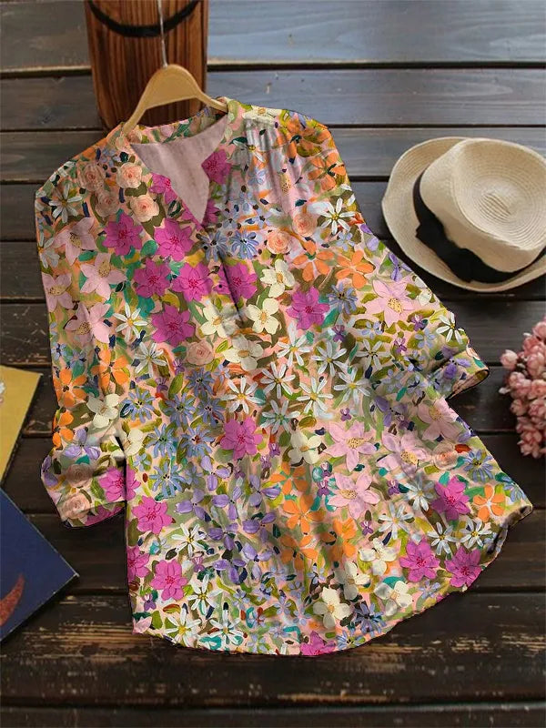 Bloemendroomblouse