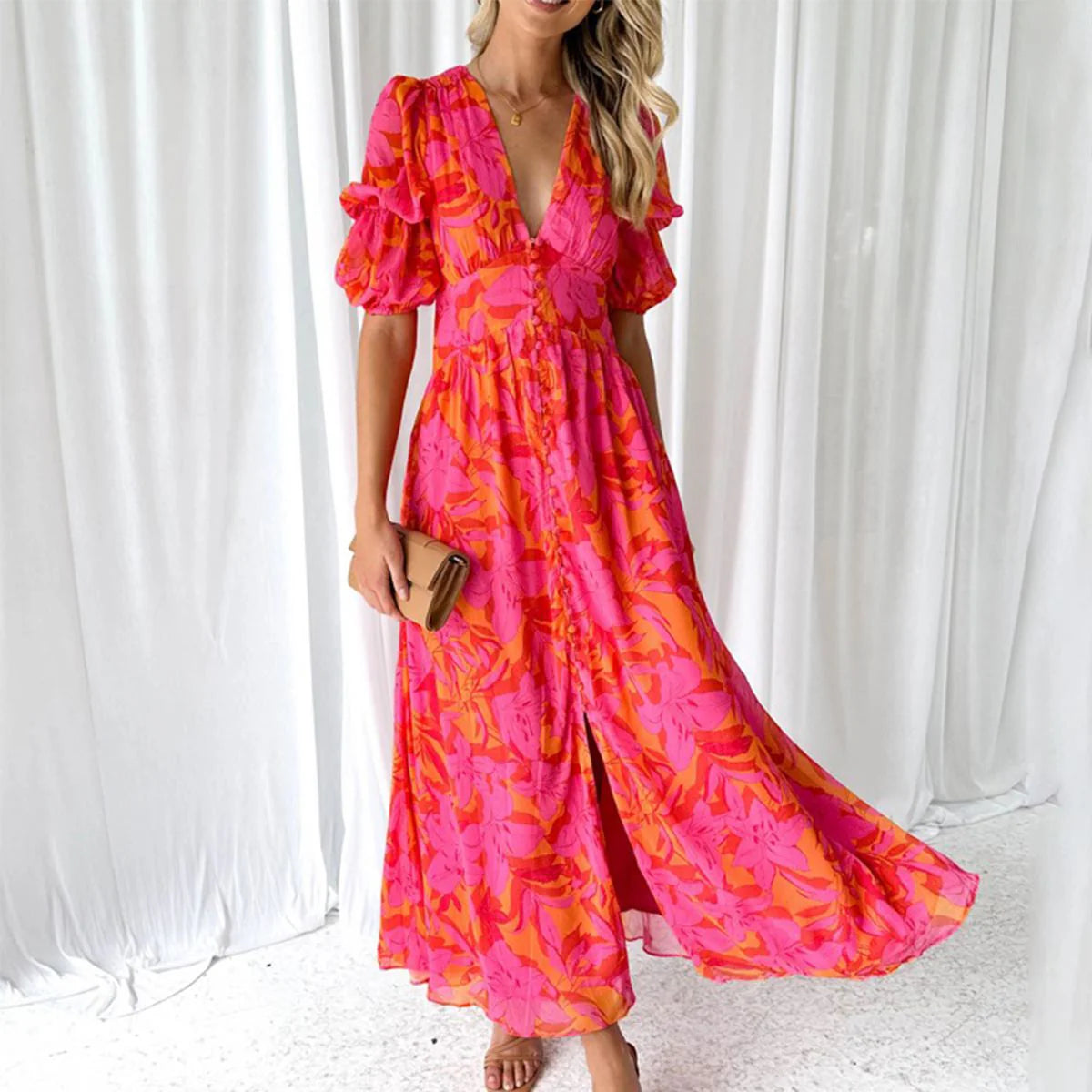 Roze glans Maxi