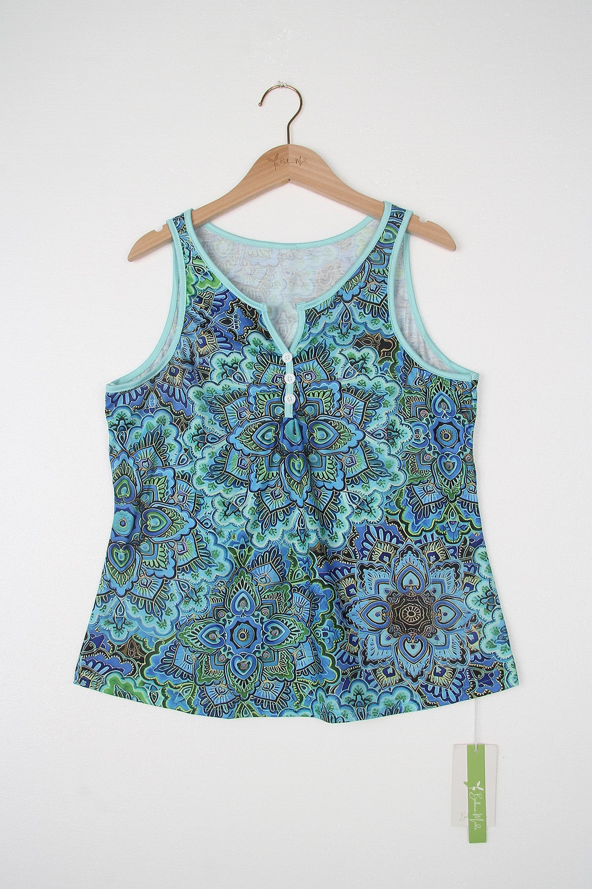 SpringStil® - Groovy mouwloze top met print