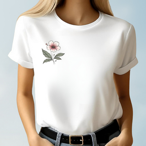 Bloeiende elegantie T-shirt