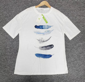 SpringStil® - Freedom Feather T-shirt met korte mouwen