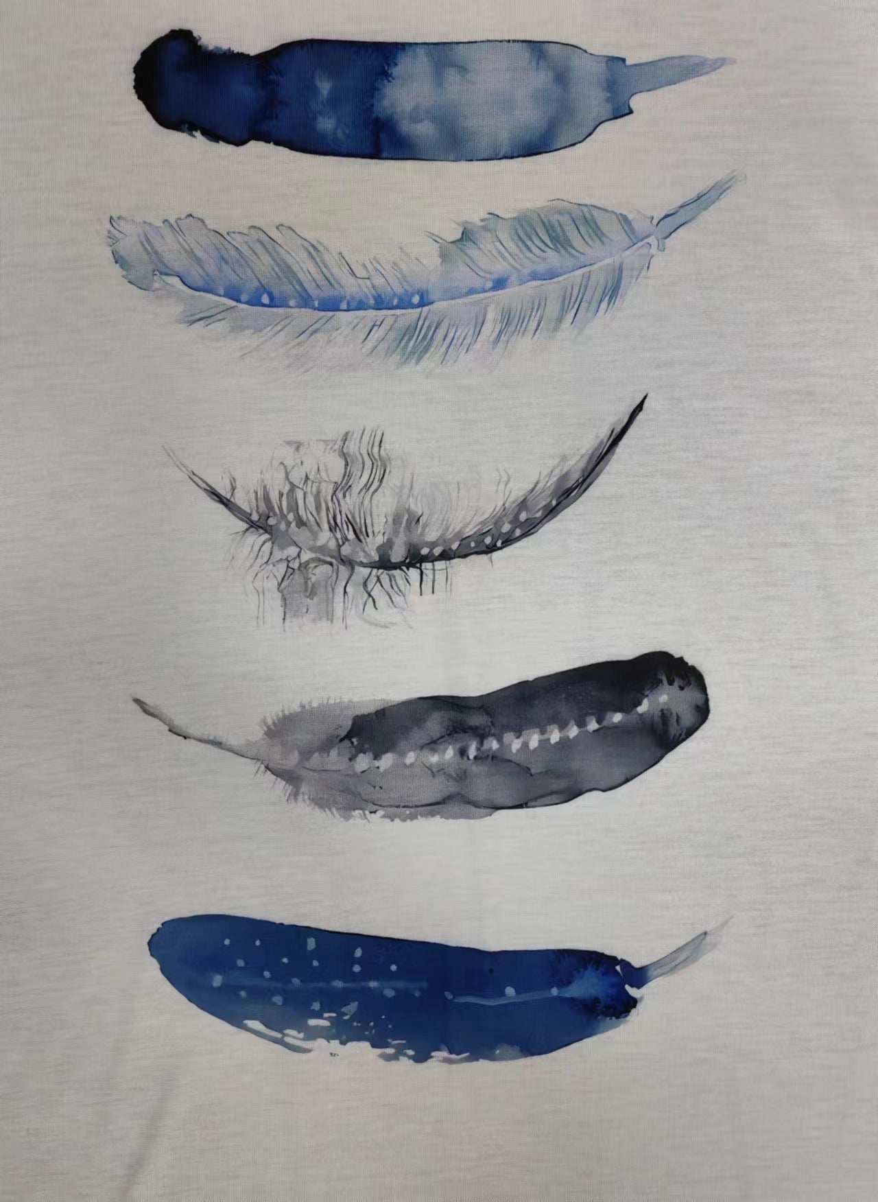 SpringStil® - Freedom Feather T-shirt met korte mouwen