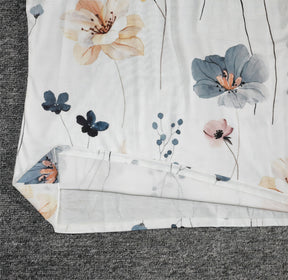 Naturlux® - Romantische top met korte mouwen en bloemenprint