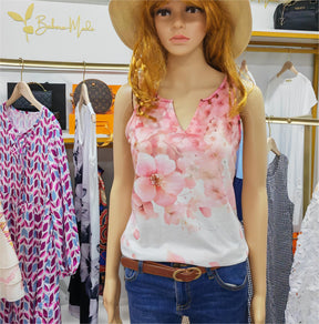 PureWear® - Schattige mouwloze top met print