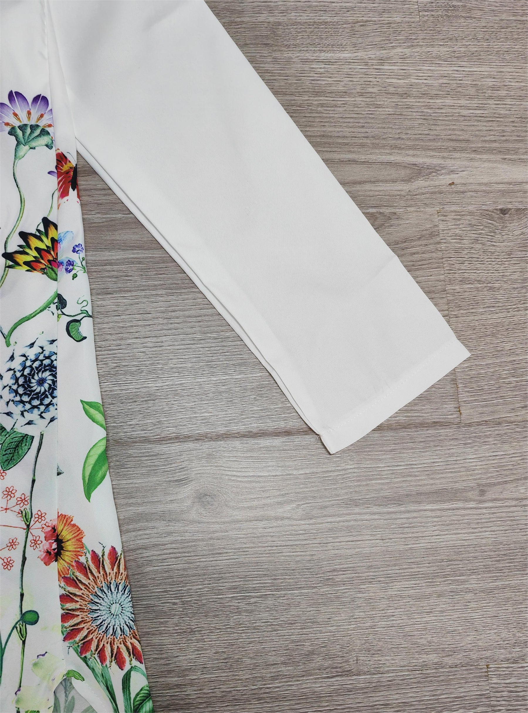 PureWear® - Luchtige mini-jurk met bloemenprint en kraag