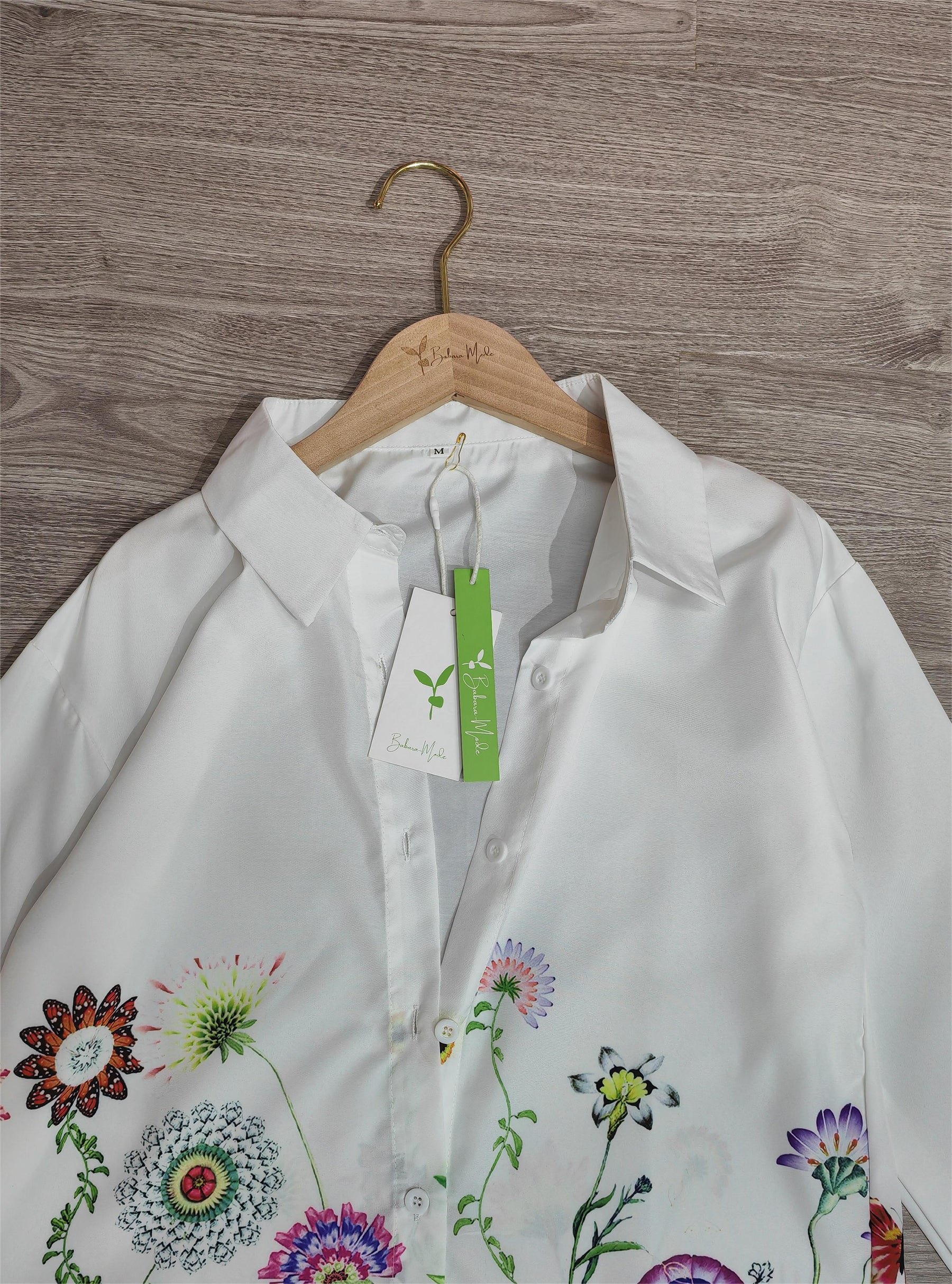 PureWear® - Luchtige mini-jurk met bloemenprint en kraag