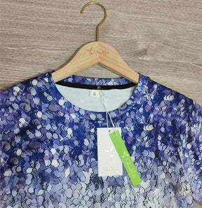 Springstil® - Luchtige top met ronde hals en print