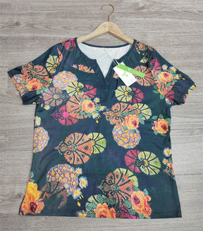 PureWear® - Trendy top met print en korte mouwen