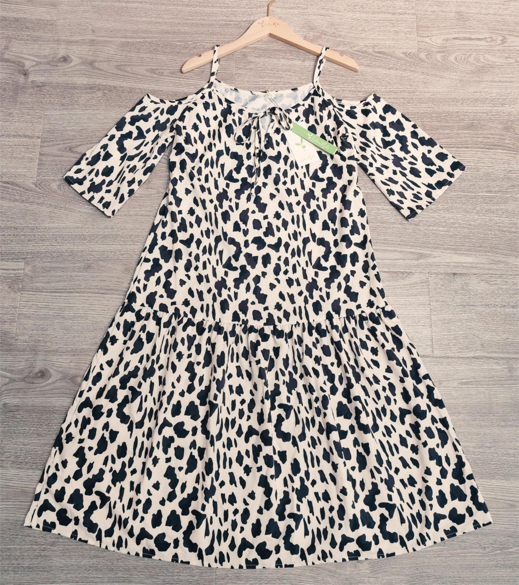 BlossomBliss® - Ready to Pounce-jurk met cheetahprint