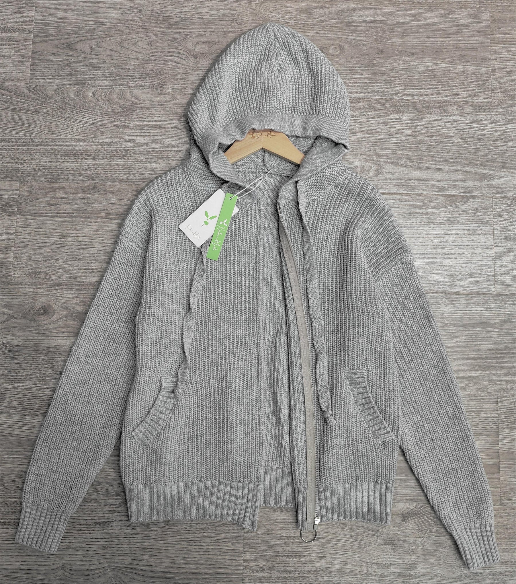 PureWear® - hoodie met zijzakken en ritssluiting aan de voorkant