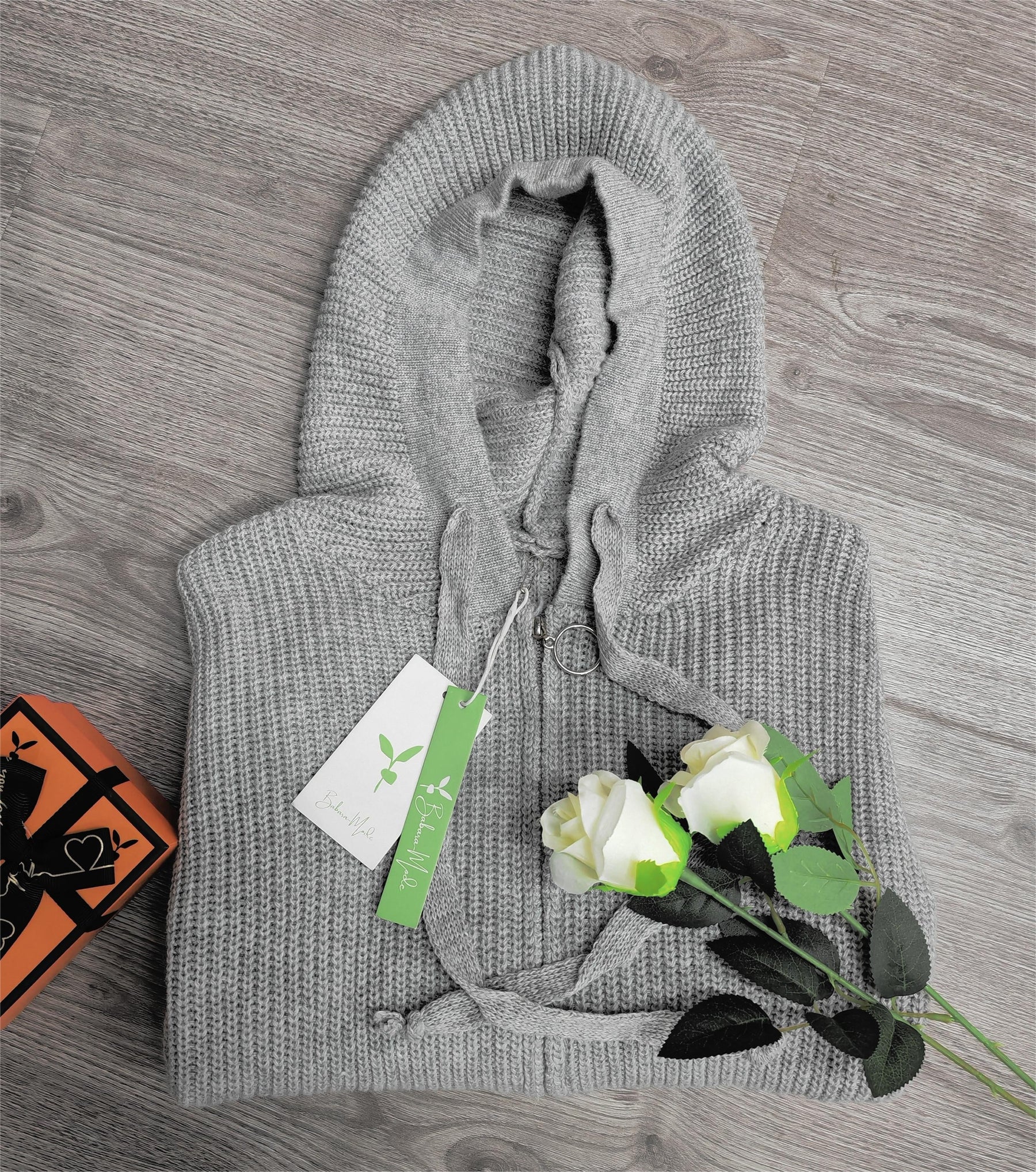 PureWear® - hoodie met zijzakken en ritssluiting aan de voorkant