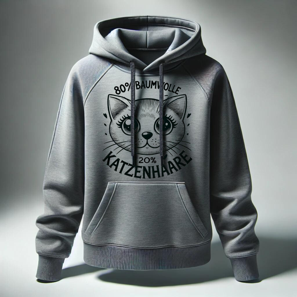 Hoodie voor kattenliefhebbers