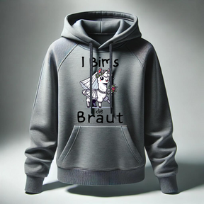 Grappige bruid hoodie