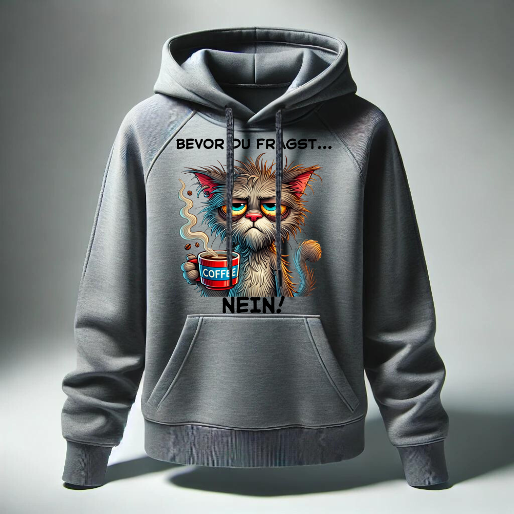 Grumpy Cat Morning-hoodie