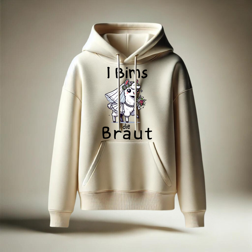 Grappige bruid hoodie