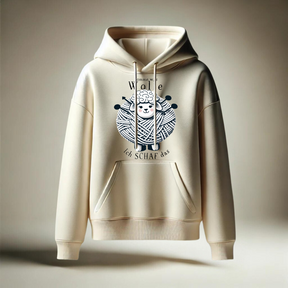 Wollige schapenhoodie