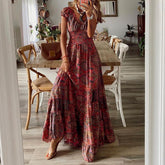 BlossomBliss® - Stop and Stare maxi-jurk met paisleyprint