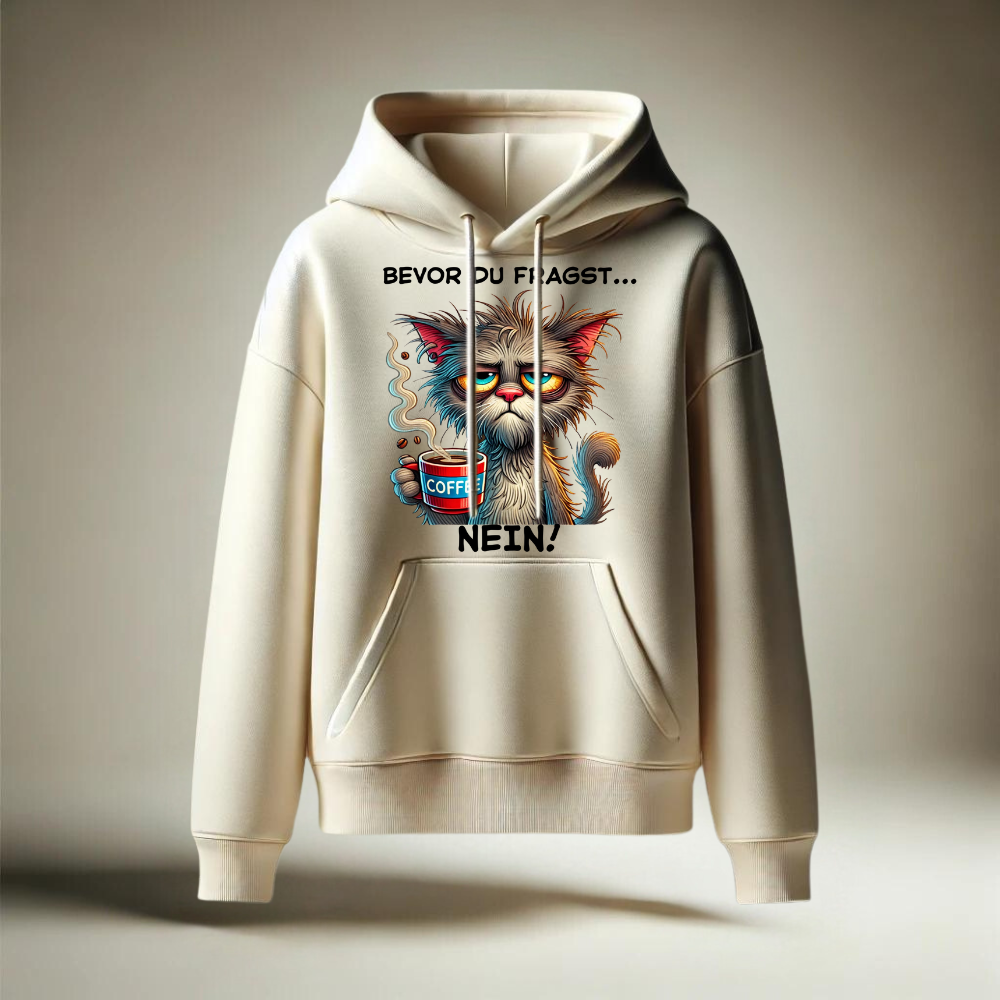 Grumpy Cat Morning-hoodie