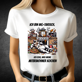 WG-Katzenchaos | Lustiges Statement-Shirt | Humorvolles T-Shirt mit witzigem WG-Motiv | Perfekt für Katzenliebhaber