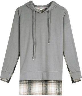 Santvarius® - Comfortabel patchwork-sweatshirt met lange mouwen