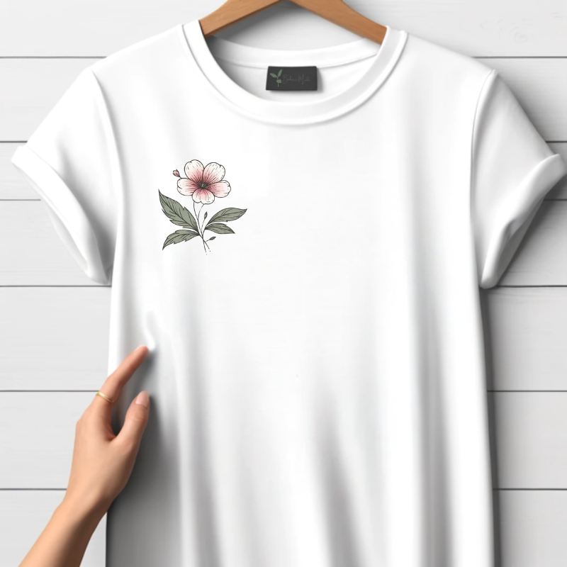 Bloeiende elegantie T-shirt