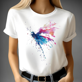 Aquarel vlinder T-shirt