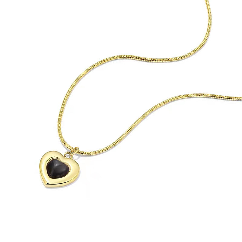 Elendi® - Love Black Onyx hangerketting