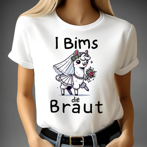 Lama bruid T-shirt