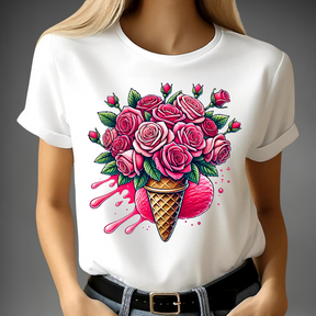 Zoet Rose Cone T-shirt