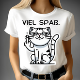 Veel plezier katten t-shirt