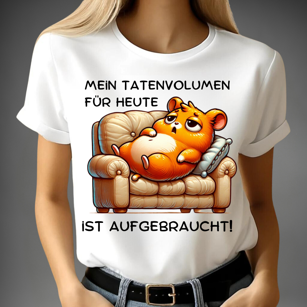 Luie hamster T-shirt