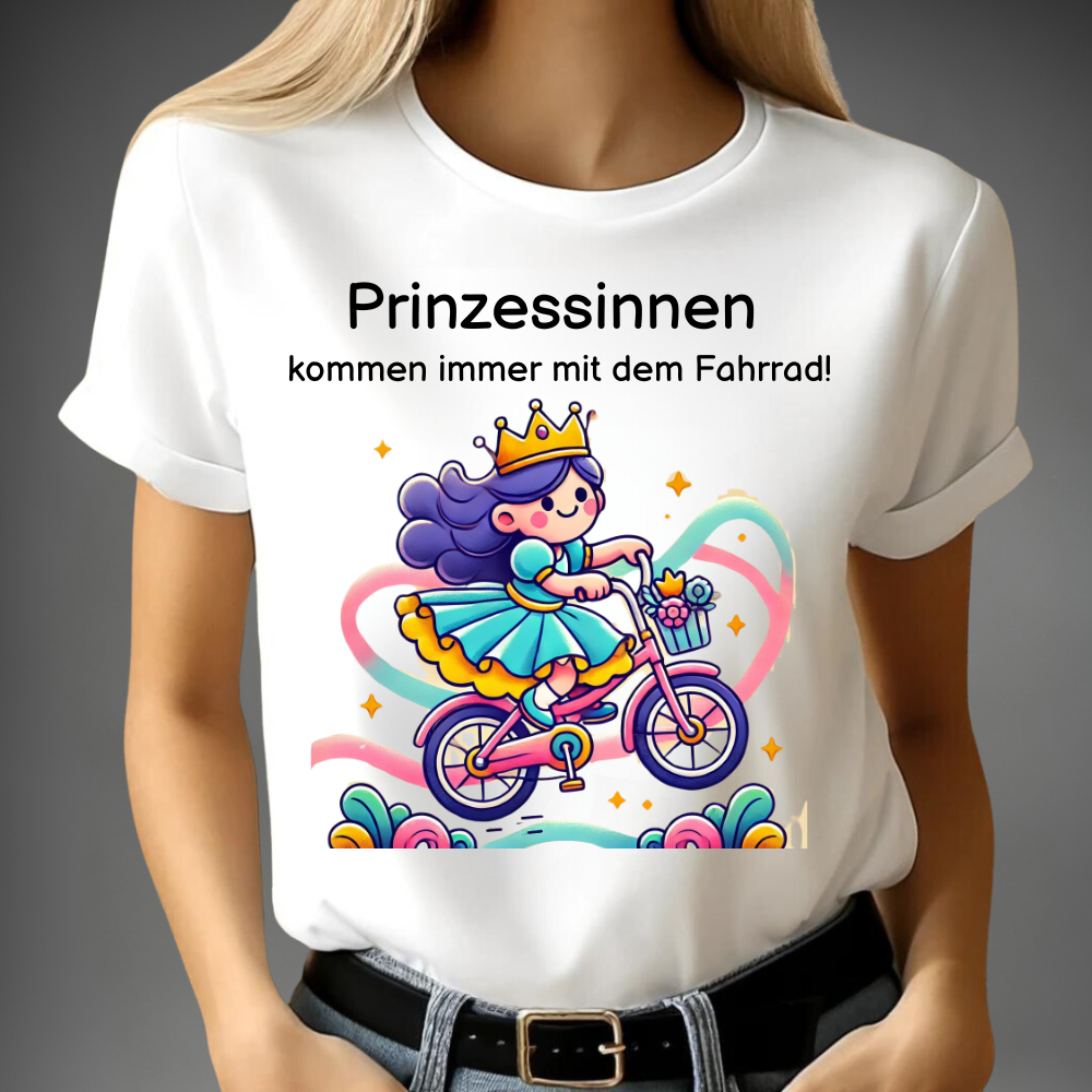 Prinsessen fietsshirt