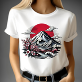 Japans berg-T-shirt