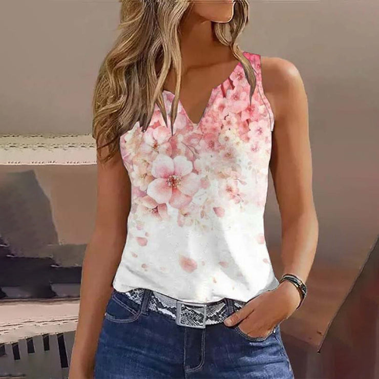 PureWear® - Schattige mouwloze top met print