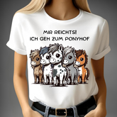 Leuk t-shirt voor de ponyboerderij