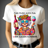 Gelukkig wijnliefhebber shirt