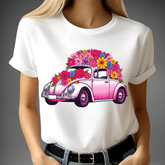 Flower Power kever shirt