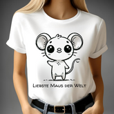 Mooiste muis ter wereld T-shirt