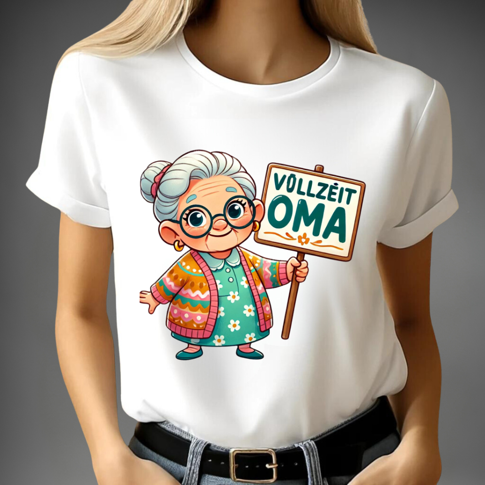 T-shirt "Fulltime oma".