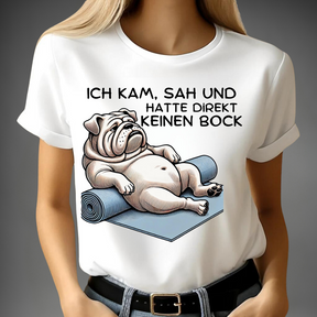 Chill bulldog t-shirt