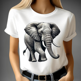 T-shirt ‘Majestueuze Olifant’