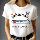 T-shirt 'Moeder laden'