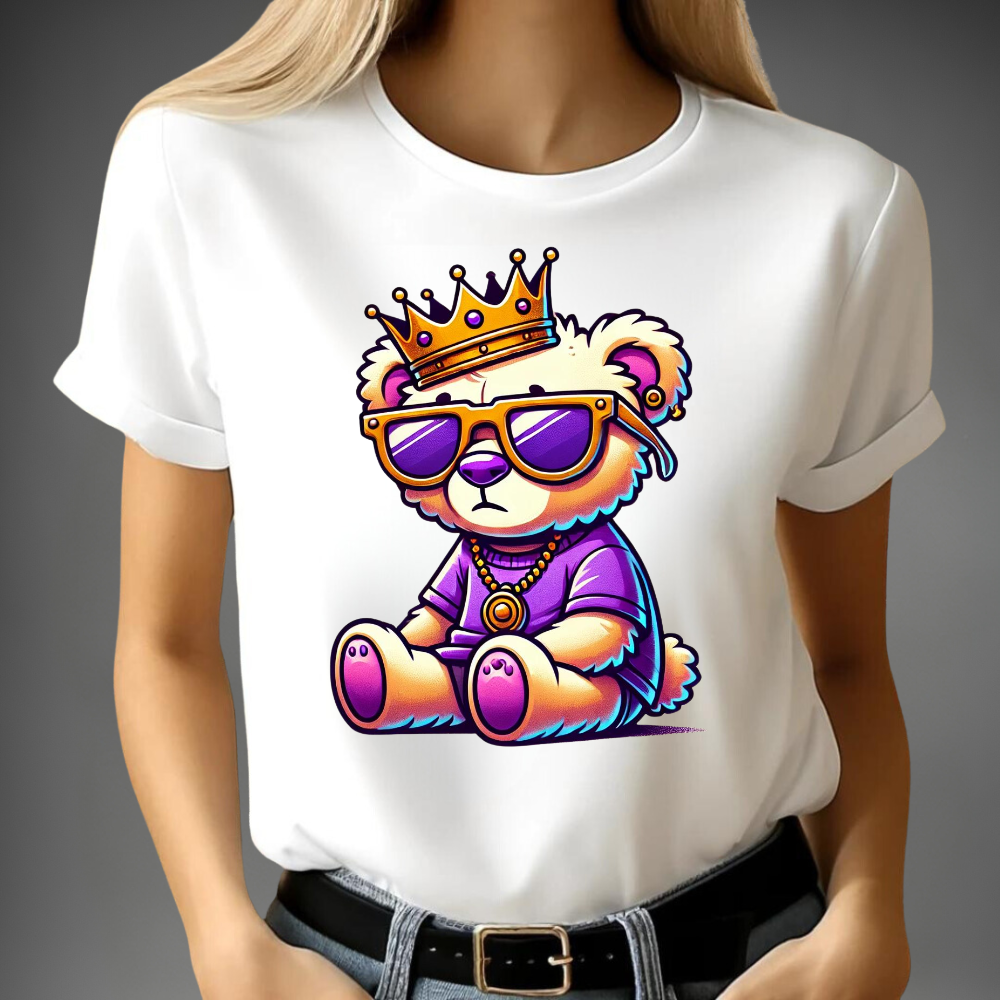 Koninklijk teddy-T-shirt