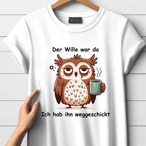 Vermoeide Uil T-shirt